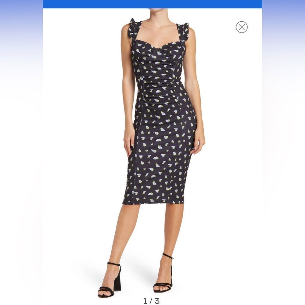 Grape Days Printed Dress size Small
